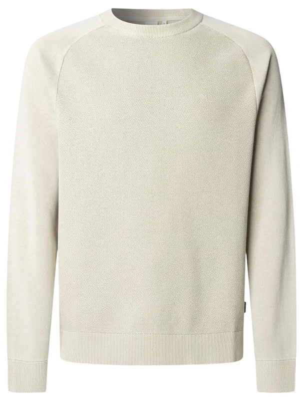 Pepe Jeans Men's Fleet Knitwear, Brown (Malt Beige), M