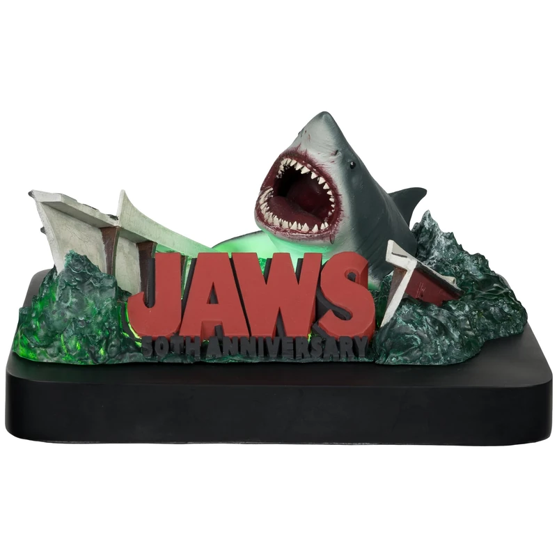 McFarlane Jaws (50th Anniversary) 1:48th Scale Resin Statue with Light Up Base Toys