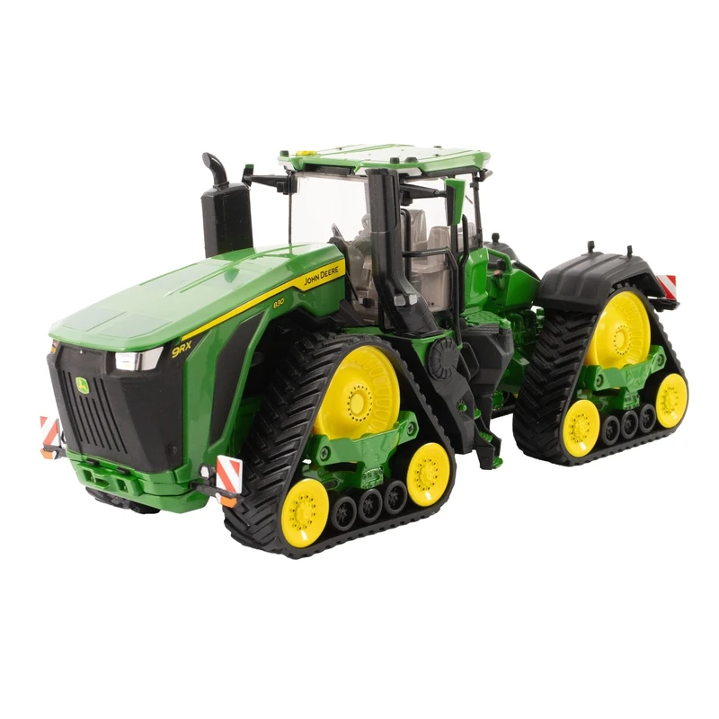 Britains John Deere 9RX 830 Model Tractor, Prestige Collection 1:32 Scale, Die-Cast Metal Replica, Detailed Interior, Steerable Tracks, Collector’s Edition, Indoor Outdoor Display, Ages 14+