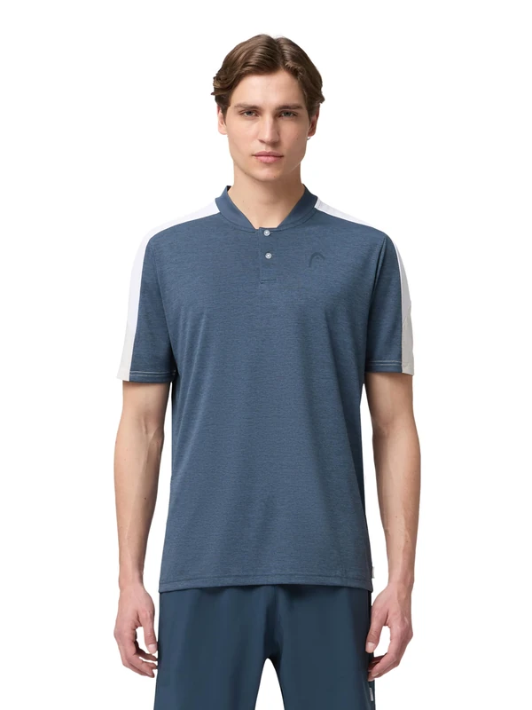 HEAD Play Tech Men's Polo Shirt Navy - Image 1