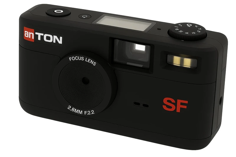 Anton Screen Free digital camera Black