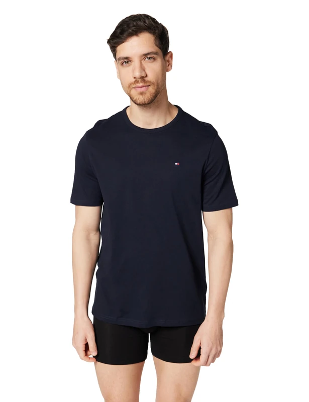 Tommy Hilfiger Men's 3P Ss Tee UM0UM03870 S/S T-Shirt, Blue (Desert Sky/Desert Sky/Desert Sky), XXL