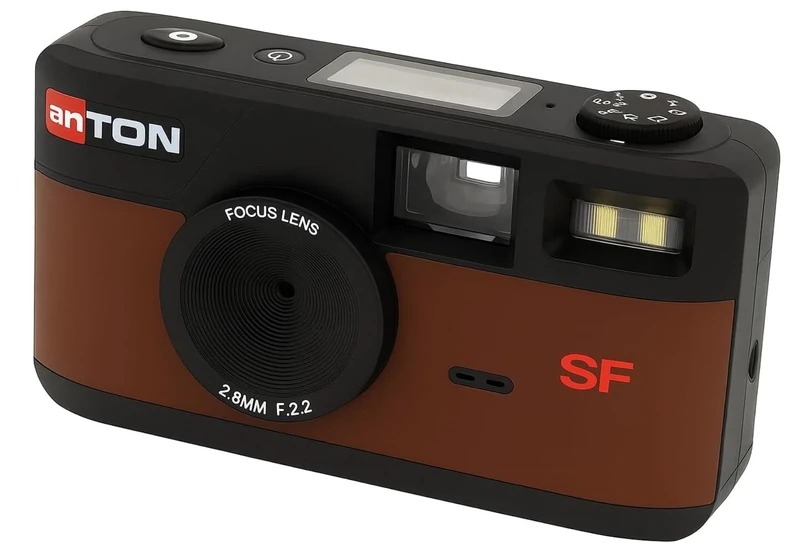 Anton Screen Free digital camera Brown