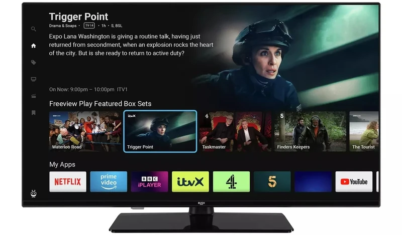 Bûsh 32 Inch New Smart LED TV FHD HDR10, Freeview