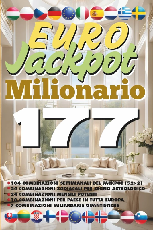 Euro Jackpot Milionario 177: Edizione Perpetua (Numeri Vincenti dell'Euro Milionario)