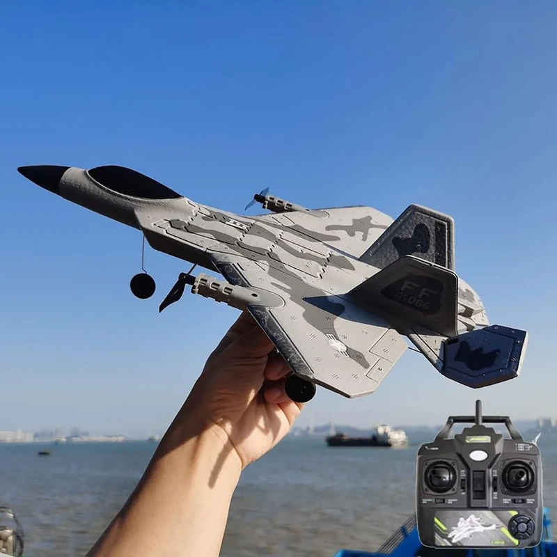 4 Channel Remote Control Fighter Jet With 3D & 6G Fixed Wing Glider Stunt Plane For Adults, One Key Stunts Rc Airplane, High Speed Rc Plane