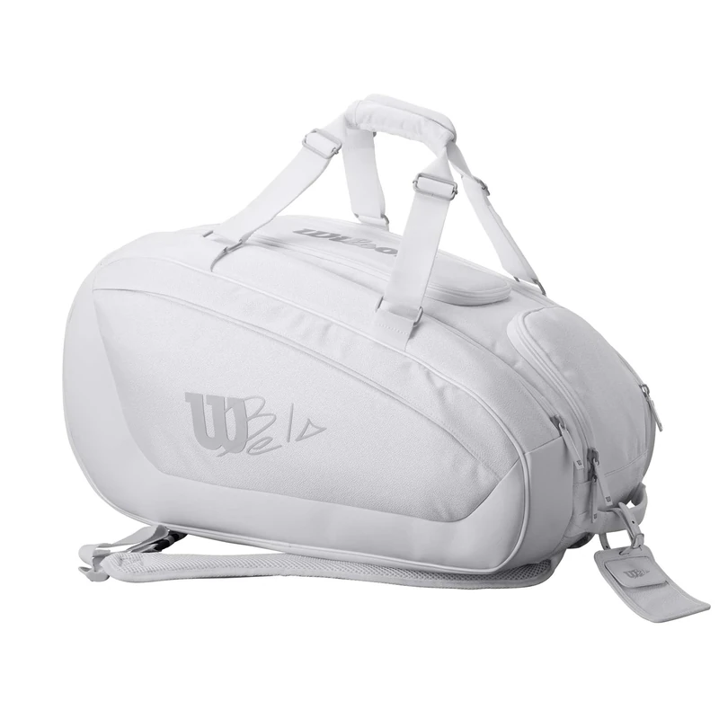 Wilson Bela DNA Super Tour Padel Bag, Robust TPU Coating, Thermoguard Shield, Snug Fleece Pocket, Padded Straps, Smart Compartments
