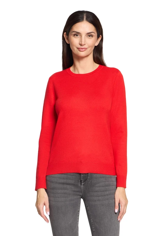 Betty Barclay 5342/2907 Pullover, Red-High Risk Red, 48 Women
