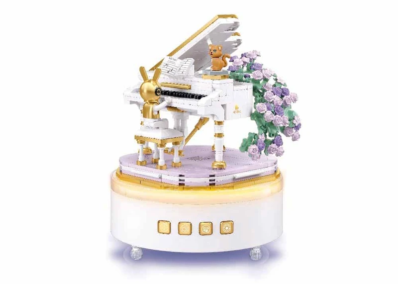 M38-P8013 Sluban PLEYERID - Music Box-SONATA OF LOVE - Image 1