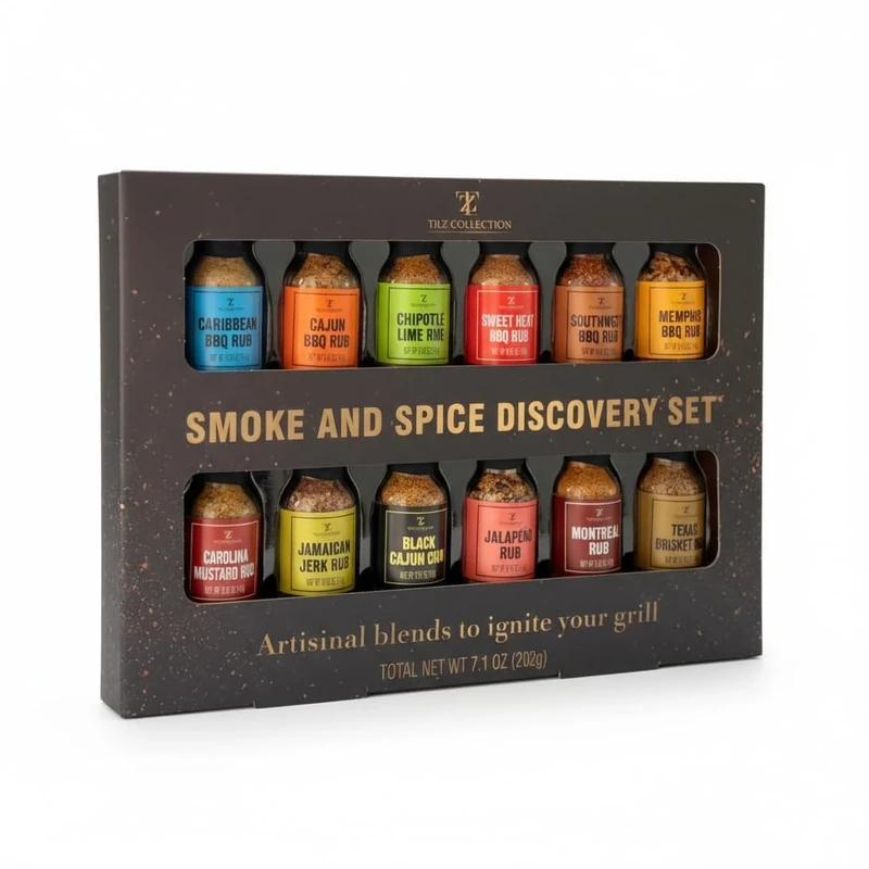 Spices Gift Set - 12 Spice Set, Cooking Gifts For Men, Women, Herbs And Spices For cooking |BBQ, Rub, Chicken, Steak Seasoning |Housewarming, Xmas Food Gifts, Foodie, Birthday, Christmas Presents