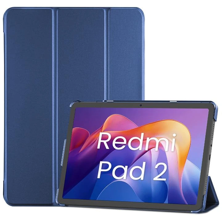 ProCase Case for Xiaomi Redmi Pad 2 11" 2025, Slim Stand Hard Back Shell Smart Cover for Xiaomi Redmi Pad 2 11 Inch 2025 -Navy