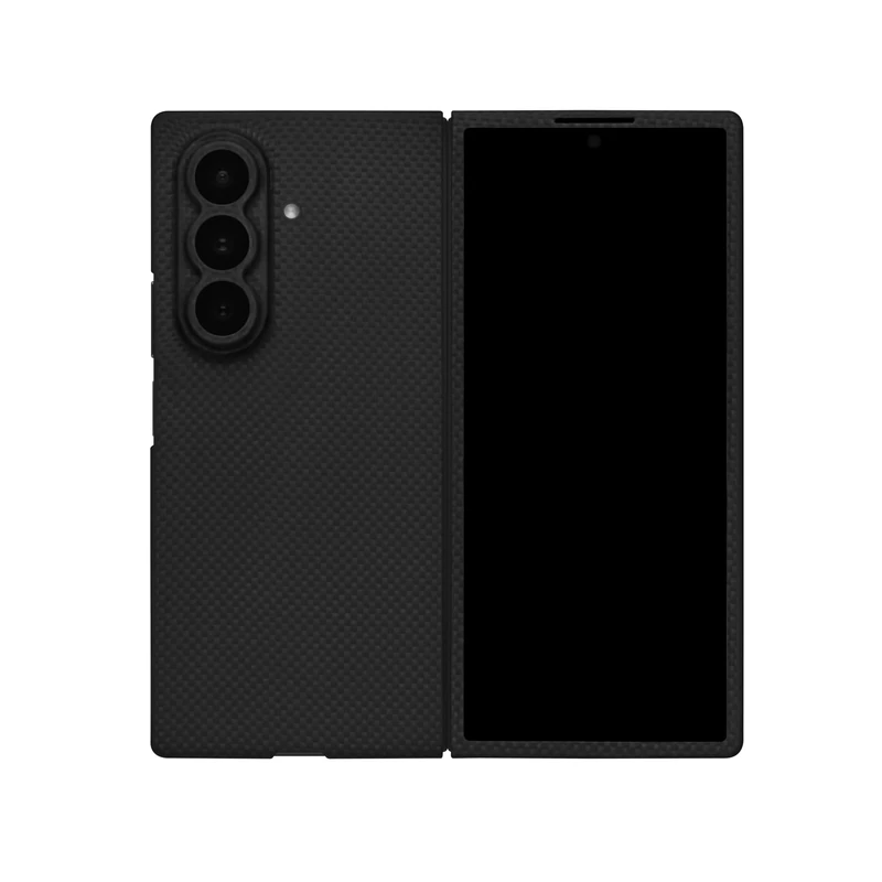 Latercase | Compatible with Galaxy Z Fold 7 | Midnight | Durable Galaxy Z Fold 7 Phone Case | 0.6mm Thin Aramid Fiber, 20 Grams, Precision Lasercut, Full Camera Protection, Nonslip Matte Finish