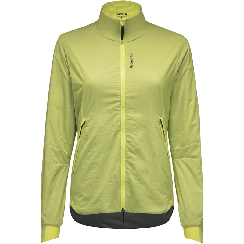 GOREWEAR CONCURVE WINDSTOPPER Insulated Jacket Womens, Lime Yellow, S