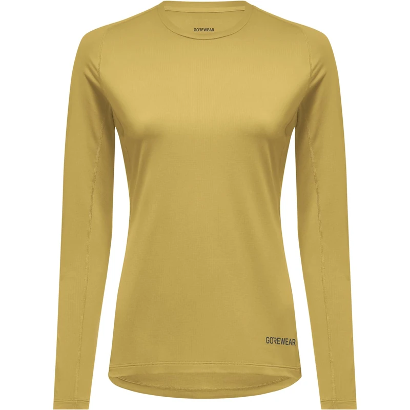 GOREWEAR Womens Everyday Long Sleeve Shirts, Tuscan Sand, XS EU
