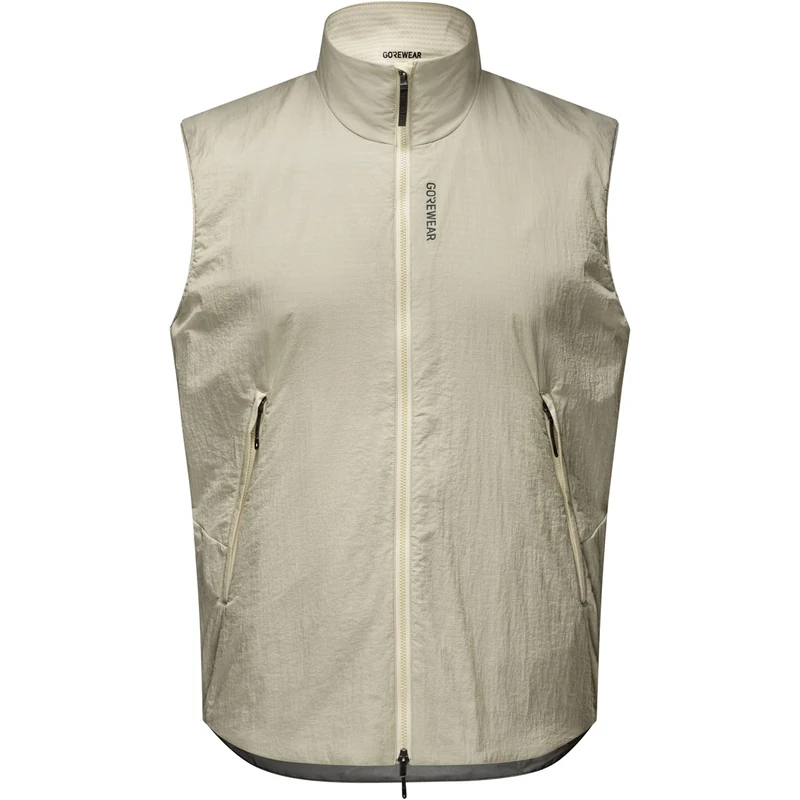 GOREWEAR CONCURVE WINDSTOPPER Insulated Vest Mens, Tech Beige, XS
