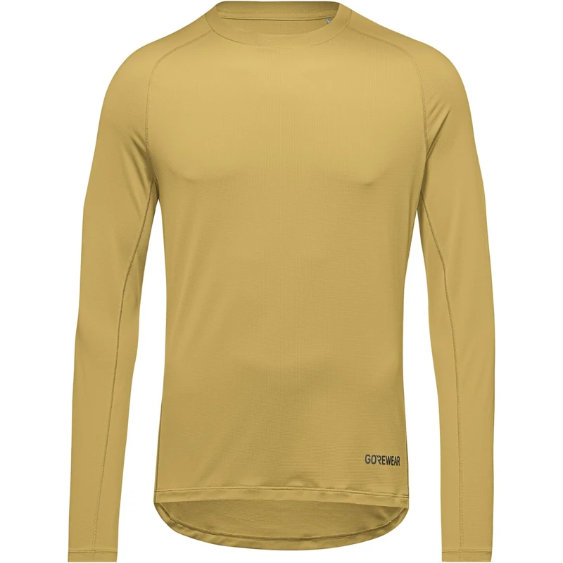 GOREWEAR Mens Everyday Long Sleeve Shirts, Tuscan Sand, L EU