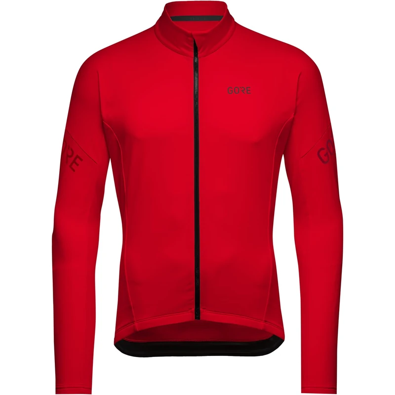GOREWEAR Mens C3 Thermo Jerseys, Lab Red, 3XL EU
