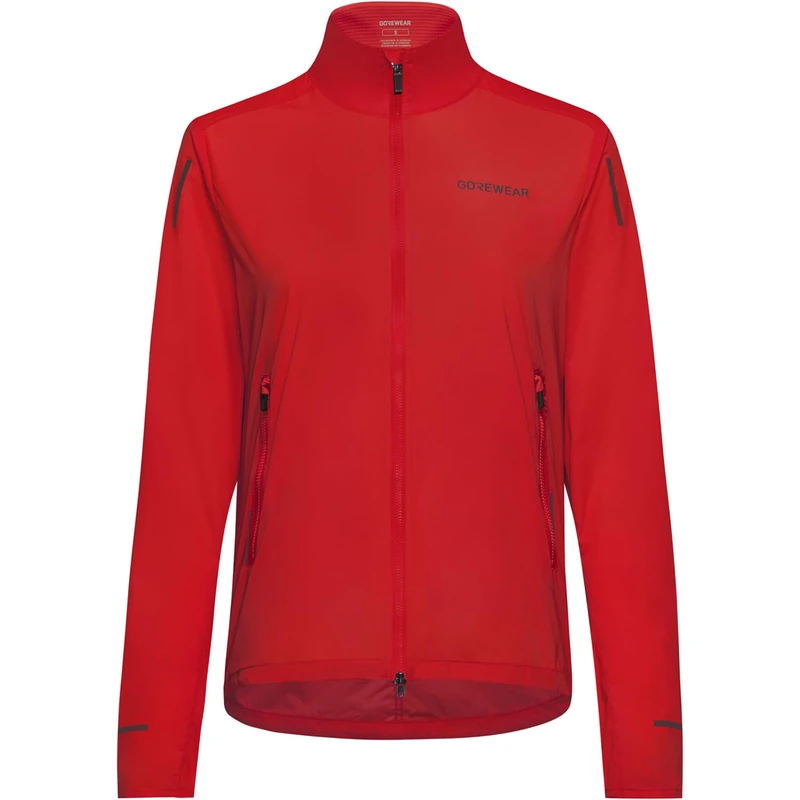 GORE WEAR Womens Concurve Windbreaker Jackets, Lab Red, XL EU