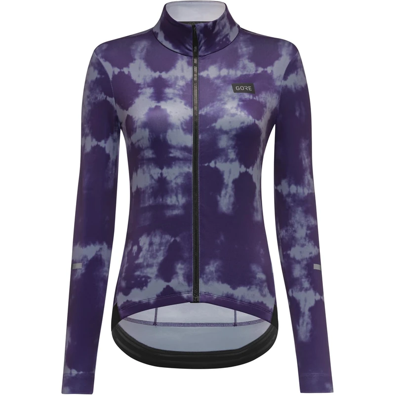 GOREWEAR Progress Thermo Jersey Womens, Amethyst Grey/Purple Indigo, S
