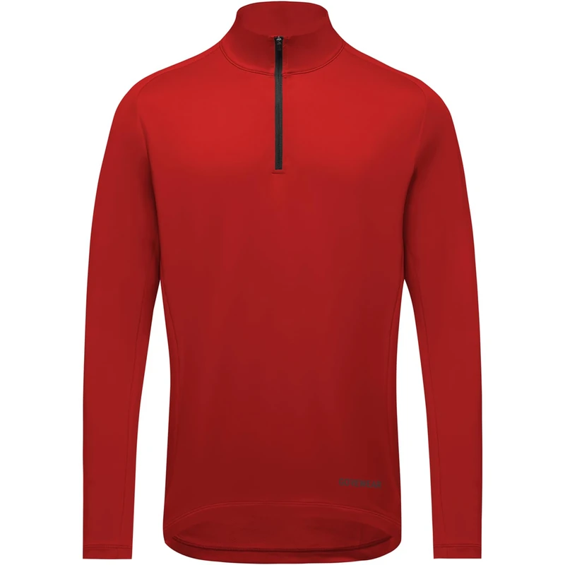 GOREWEAR Everyday Mid 1/4 Zip Mens, Lab Red, XL