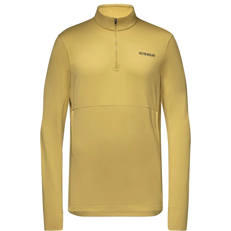 GOREWEAR Training Thermo 1/4-Zip Mens, Tuscan Sand, L