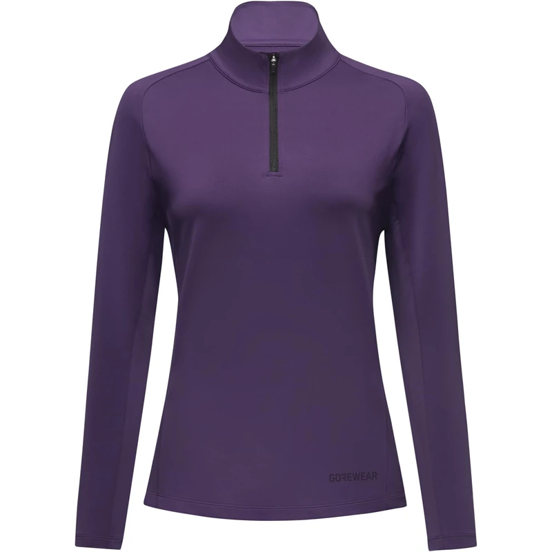 GOREWEAR Everyday Mid 1/4 Zip Womens, Purple Indigo, L
