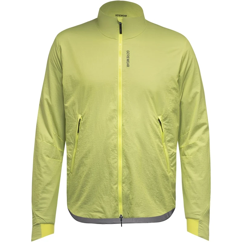 GOREWEAR CONCURVE WINDSTOPPER Insulated Jacket Mens, Lime Yellow, XL