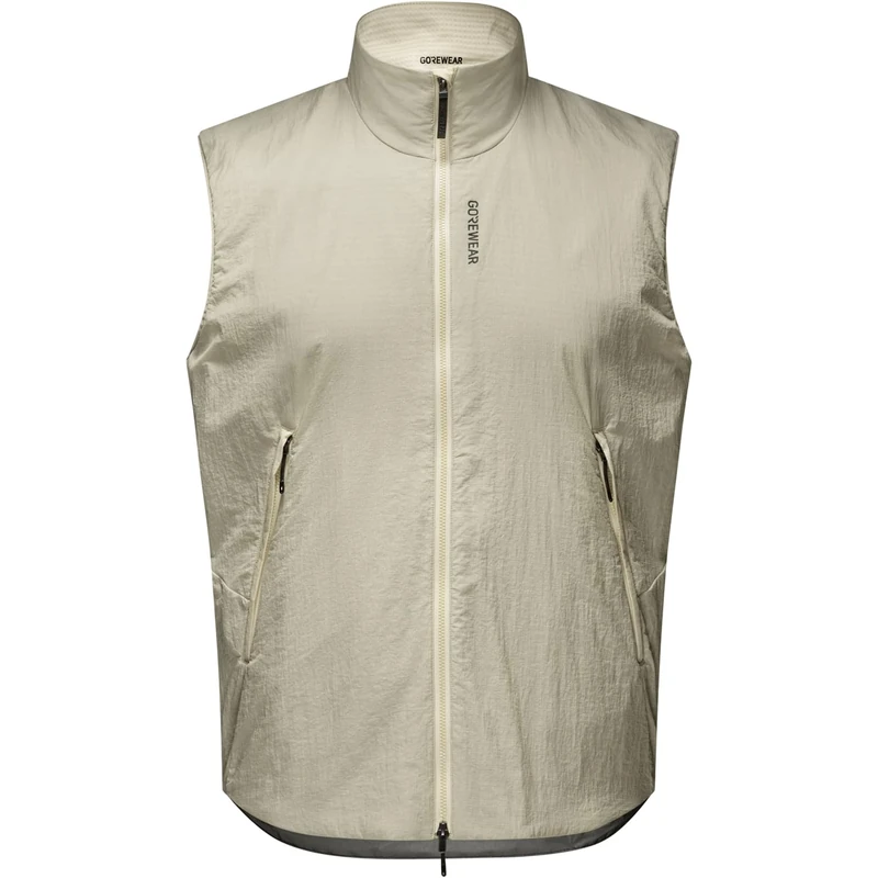 GOREWEAR Mens Concurve Windstopper® Insulated Vests, Tech Beige, S EU