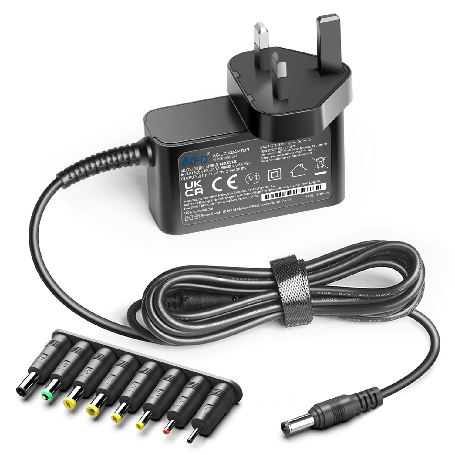 KFD 14V 2A 1.5A 1.1A AC Adapter Switching DC Power Supply for Samsung monitors, Google Home Hub mini Google Nest Hub (2nd gen) WiFi AC2200 Router Samsung S22F350FHR Monitor Replacement Charger