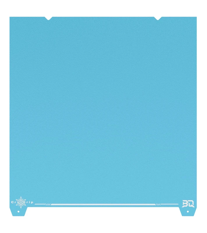 BIQU CryoGrip Pro Frostbite Panda Build Plate Compatible with K1 MAX 3D Printer, Room Temperature Print Cold Plate 310x315mm, Double Sided Coarse Textured Spring Steel Sheet