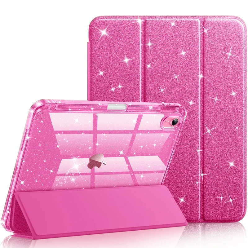 drivego Case for iPad (A16) 11th Generation 11 Inch 2025/10th Generation, BegoniaRed