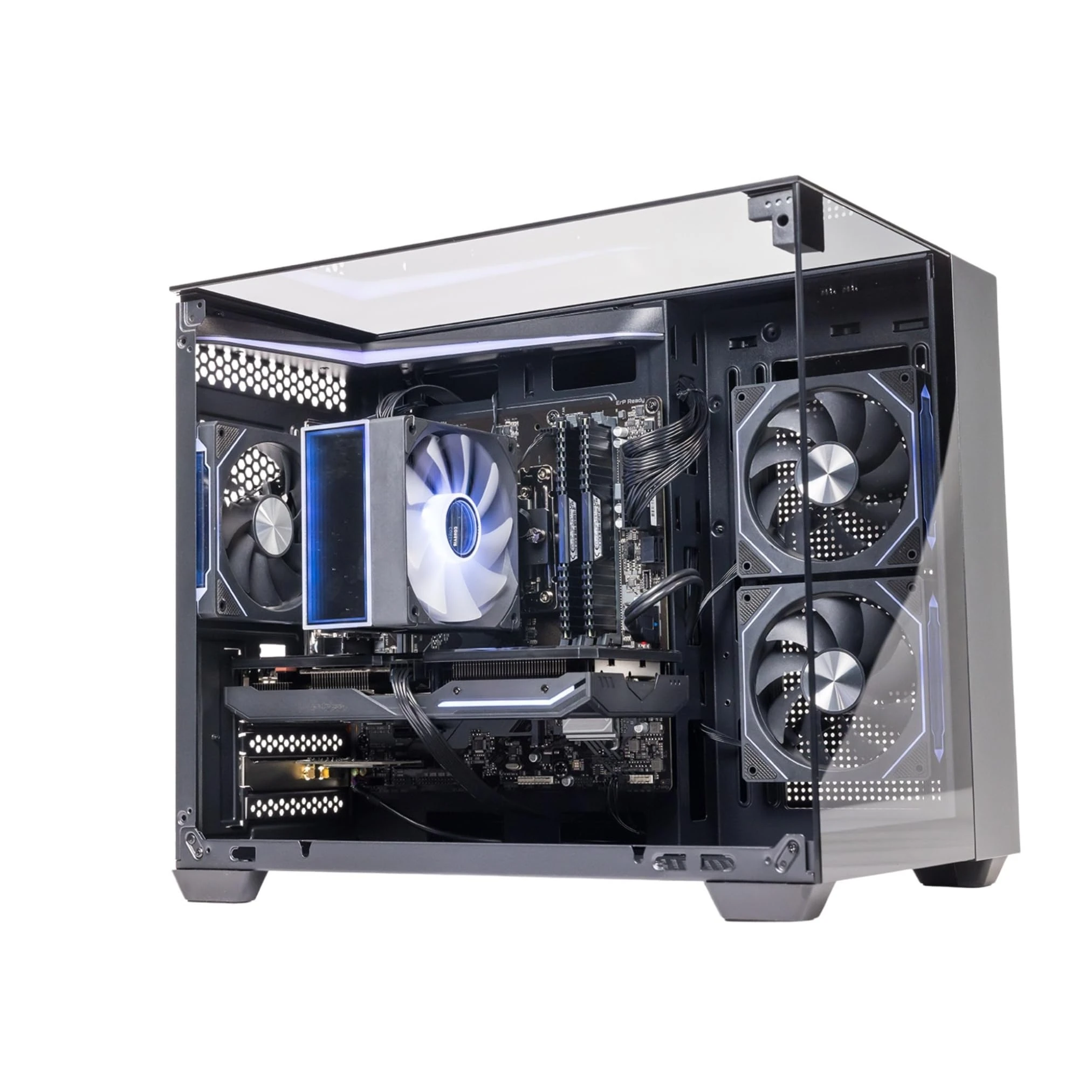 GTR Gaming PC | Intel Core i7-12700KF | RX 9060 XT | 32GB DDR4 3600MHz | 1TB NVMe SSD | Windows 11 Home | 600W 80+ Bronze PSU | ARGB Case | Wi-Fi