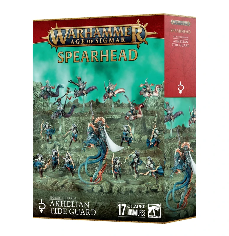 Games Workshop - Warhammer - Age of Sigmar - Spearhead: Idoneth Deepkin - Akelian Tide Guard