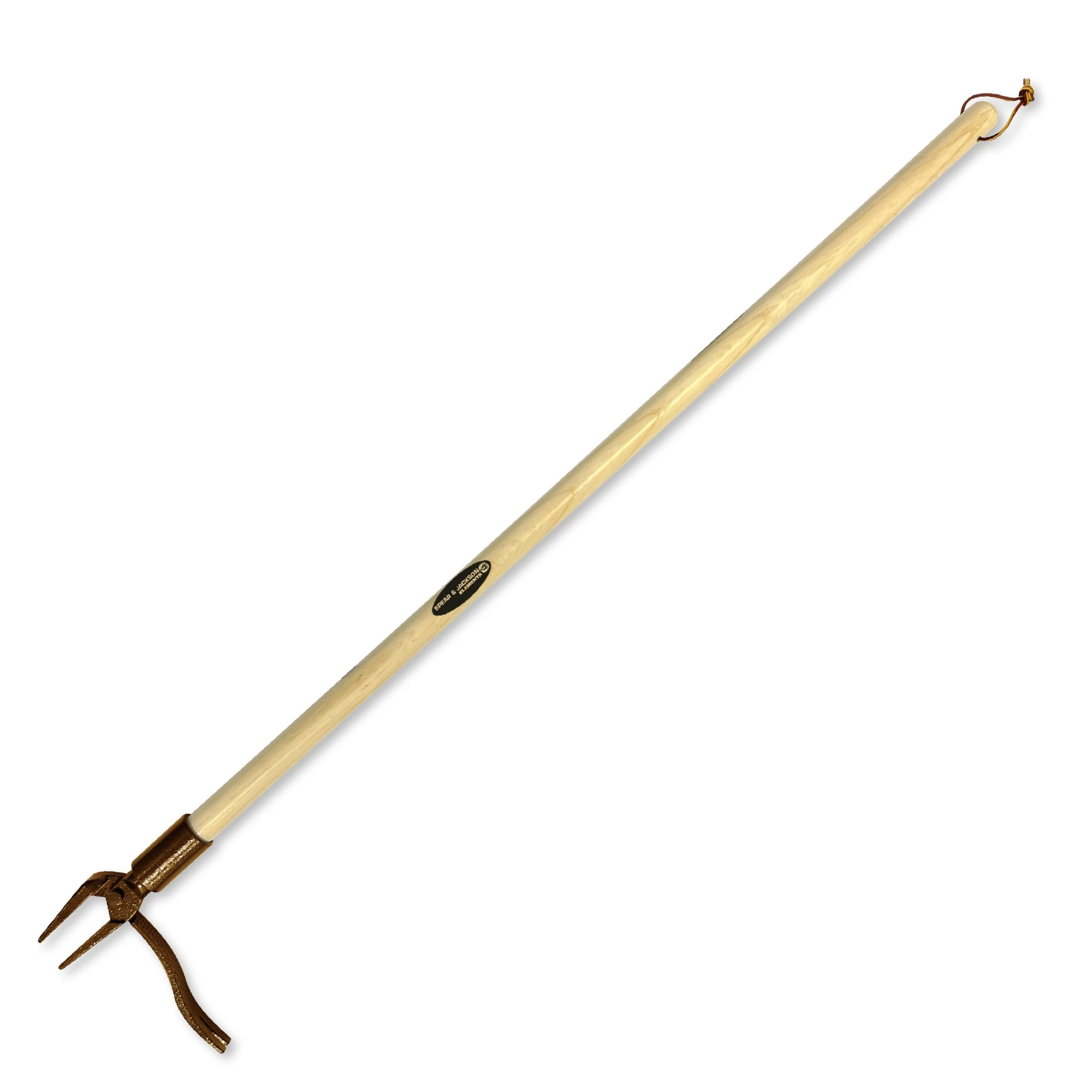 Spear & Jackson 4124NB Elements Traditional Weeder - Ergonomic Long Handle (42") Stand Up Garden Weeder Tool - Easily Tackle Weeds Comfortably While Standing - Uproot Unwanted Plants Effortlessly