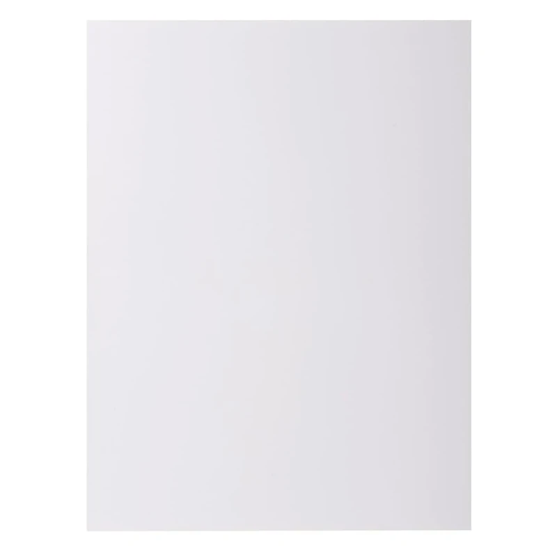 Exacompta - Ref 217117E - Box of 10 Packs of 10 Rock''S Rigid folders 210g/m2 in Bright Colours - PEFC™ Certified folders - Size 24 x 32 cm for A4 Format - White