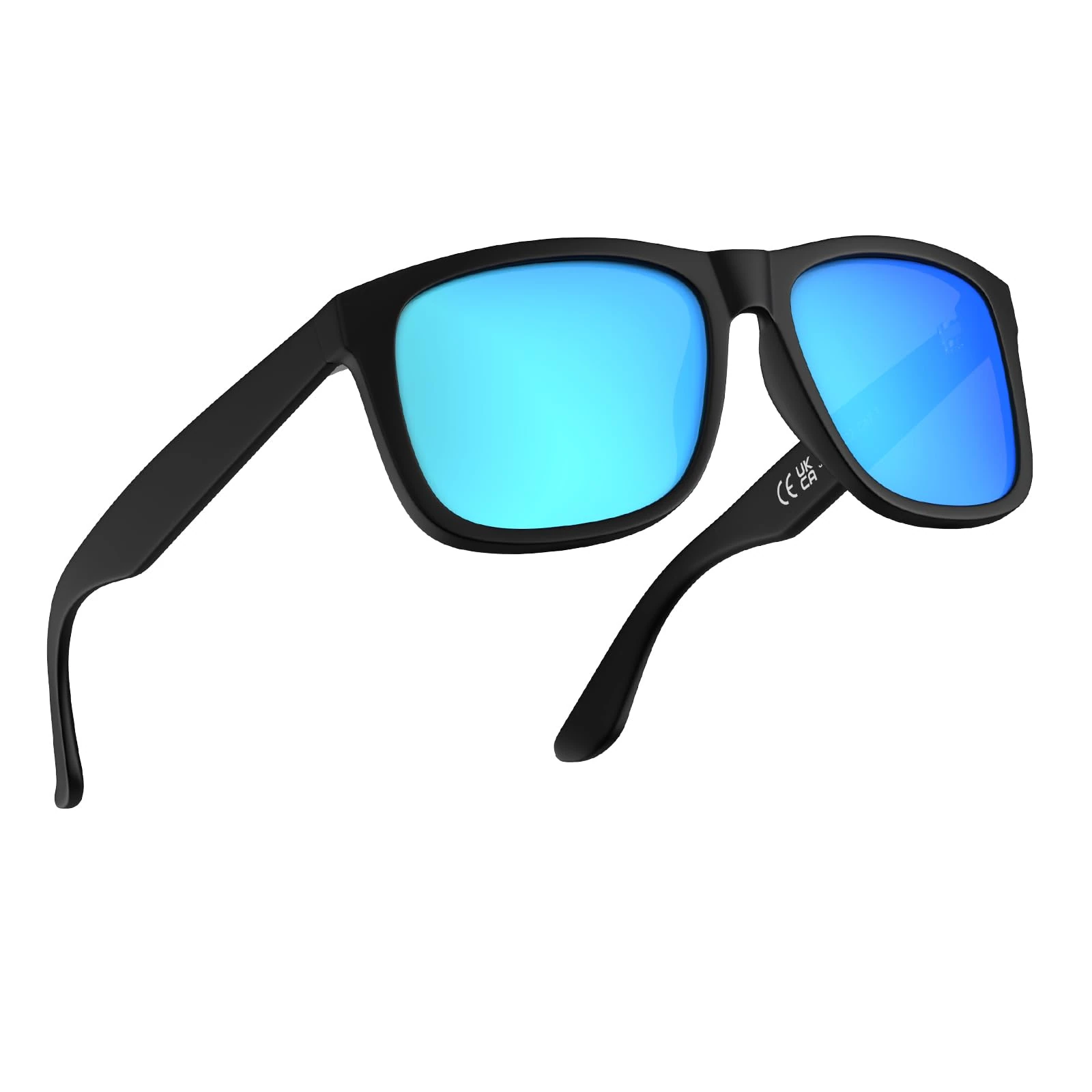 STGATN Mens Sunglasses Polarised UV400 Protection Square Medium Size Sun Glasses Lightweight TR90 Frame for Drive Beach Outdoor