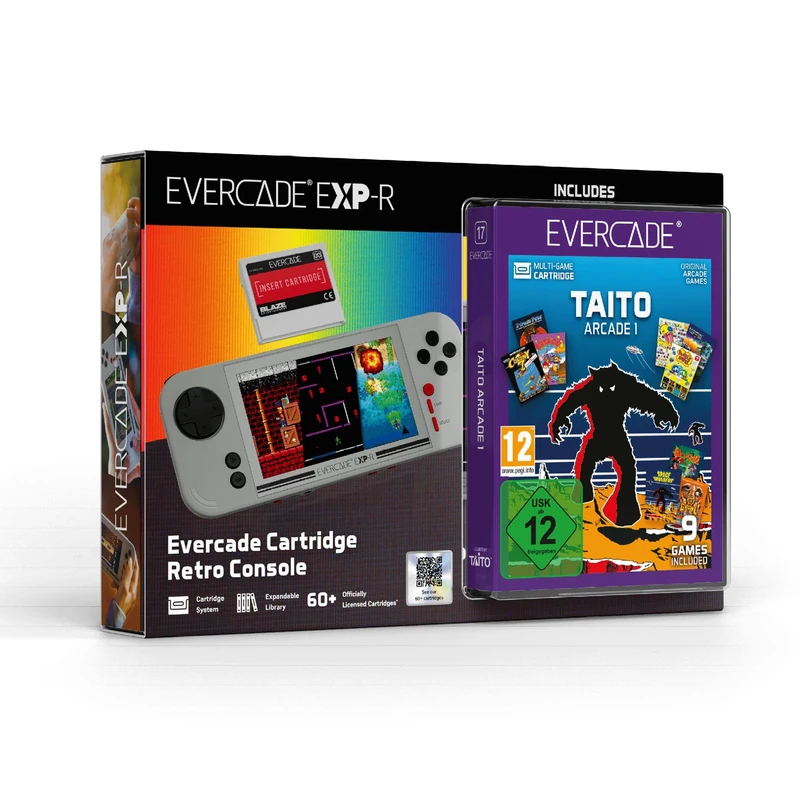 Blaze Entertainment Evercade EXP-R and Taito Arcade 1