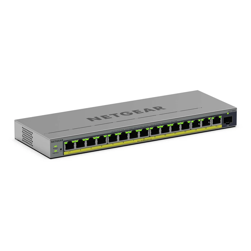 NETGEAR GS116EPP switches POE+ manageable