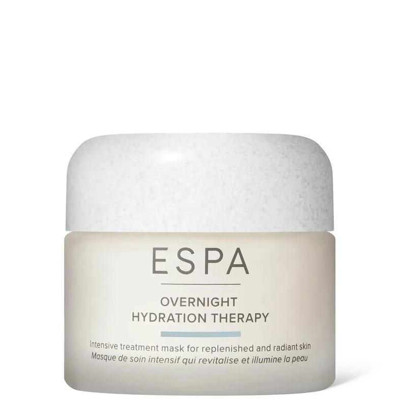 ESPA Overnight Hydration Therapy 55ml | Intensely Hydrating Treatment Mask, Helps to Reinforce Skin's Natural Barrier with Vitamin C, Hyaluronic Acid & Essential Oils for Normal to Dry Skin