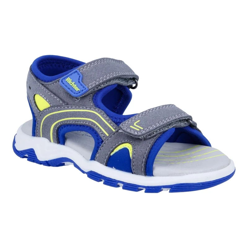 Richter Boy's Leon Sandal, Ash Lagoon Neonyello, 10.5 UK Child - Image 1
