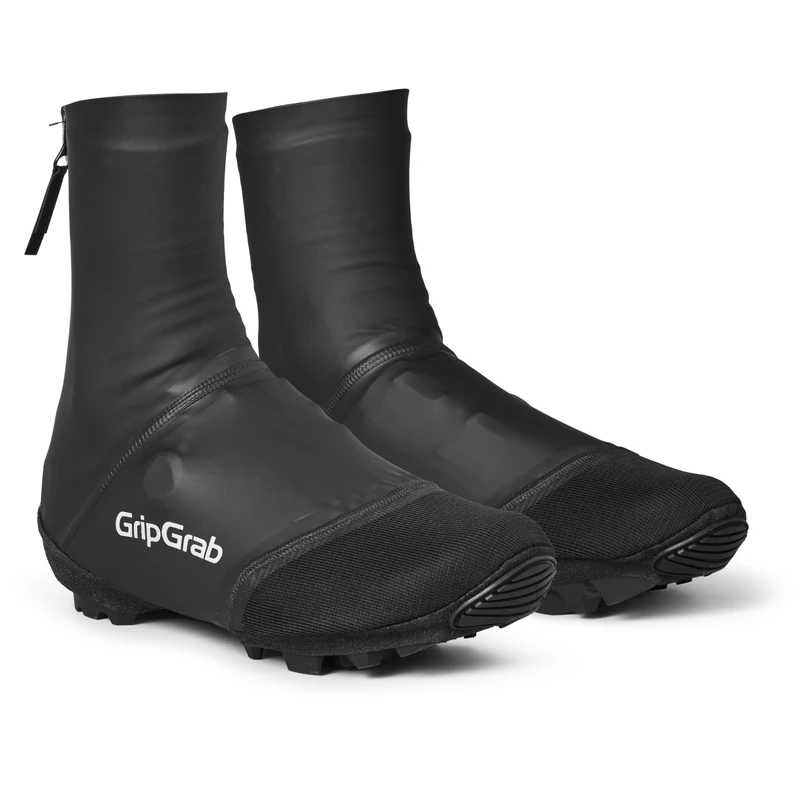 GripGrab PACR Waterproof Gravel Shoe Covers for Rain MTB CX Mountain Bike Overshoes Tight Fitting Windproof Aero Gaiters