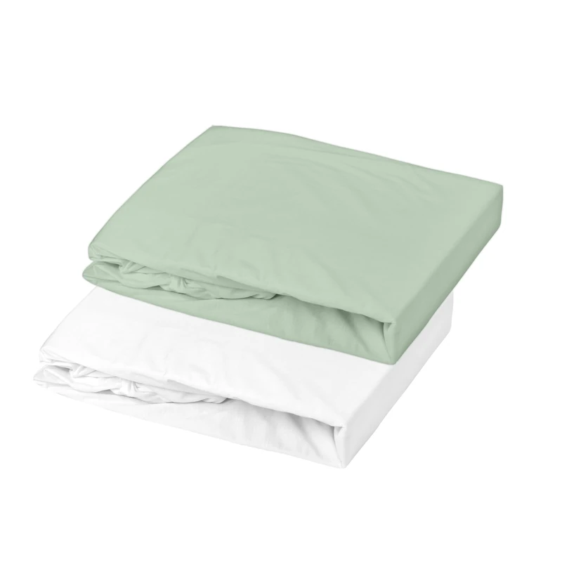 DODO Mon PTIT Dodo Set of 2 Jersey Fitted Sheets 70x140cm