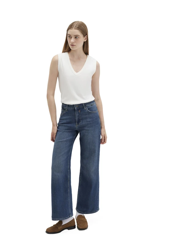 Mavi Women's Malibu Jeans, Indigo Shaded Str, 29W x 36L