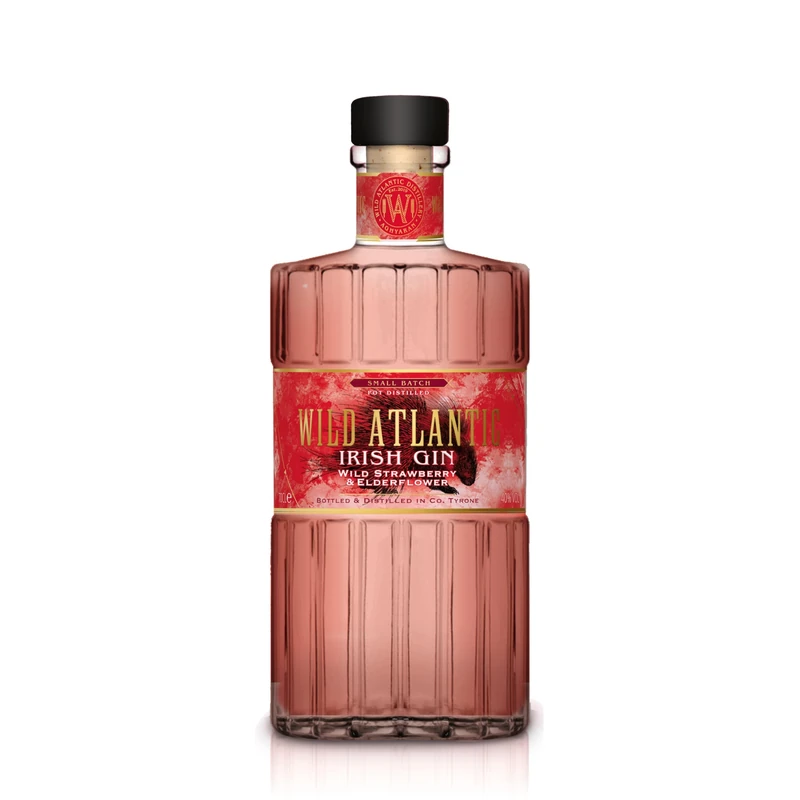 Wild Atlantic Irish Gin - Wild Strawberry and Elderflower 700ml