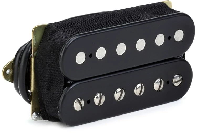 DiMarzio DP500BK Super PAF Ceramic - High Output Electric Guitar Humbucker - Vintage Look Bridge Pickup Black