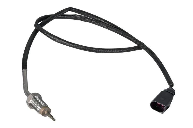 HELLA 6PT 358 226-611 Sensor, exhaust gas temperature - 2-pin connector - Bolted - Cable: 770mm