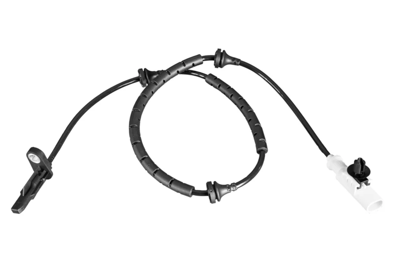 HELLA 6PU 358 216-401 Sensor, wheel speed - 2-pin connector - Rear Axle - Cable: 752mm - with clip