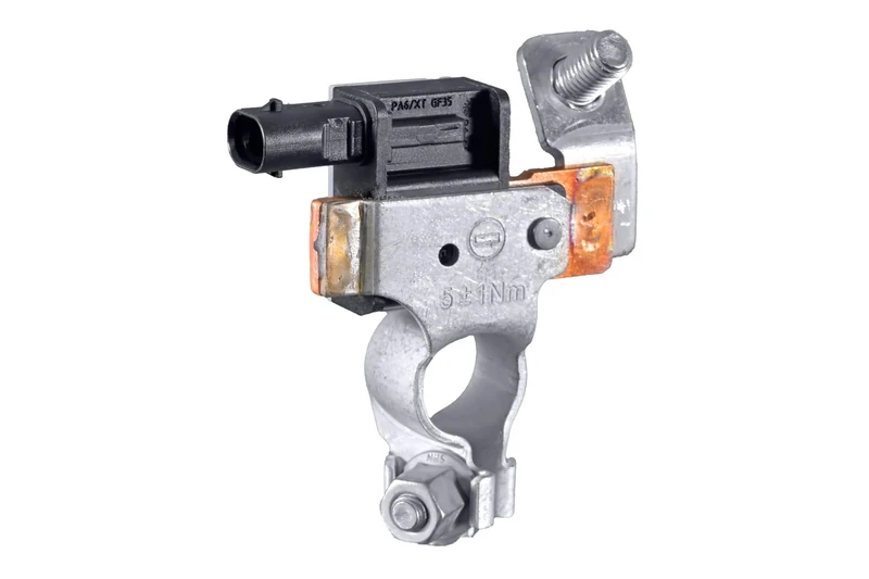 HELLA 6PK 010 557-361 Sensor, battery management - 12V - Bolted - without cable set - Image 1
