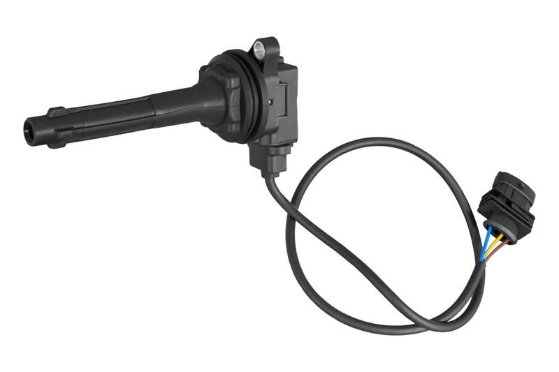 HELLA 5DA 358 290-731 Ignition Coil - 12V - 3-pin connector - Connector Type SAE - Bayonet - Image 1