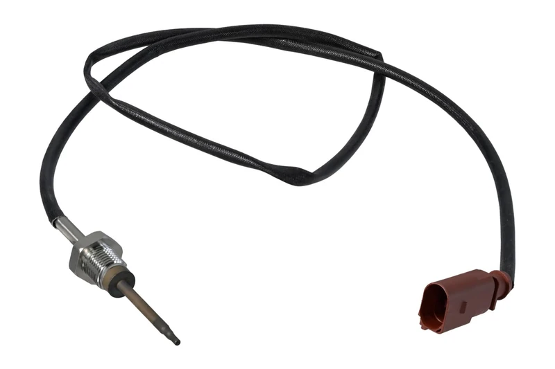 HELLA 6PT 358 226-501 Sensor, exhaust gas temperature - 2-pin connector - Bolted - Cable: 890mm